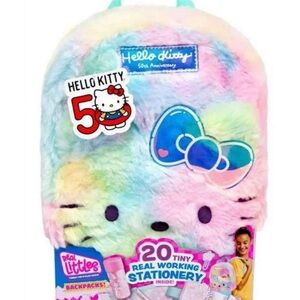 Hello Kitty 50th Anniversary Pastel Plush Backpack